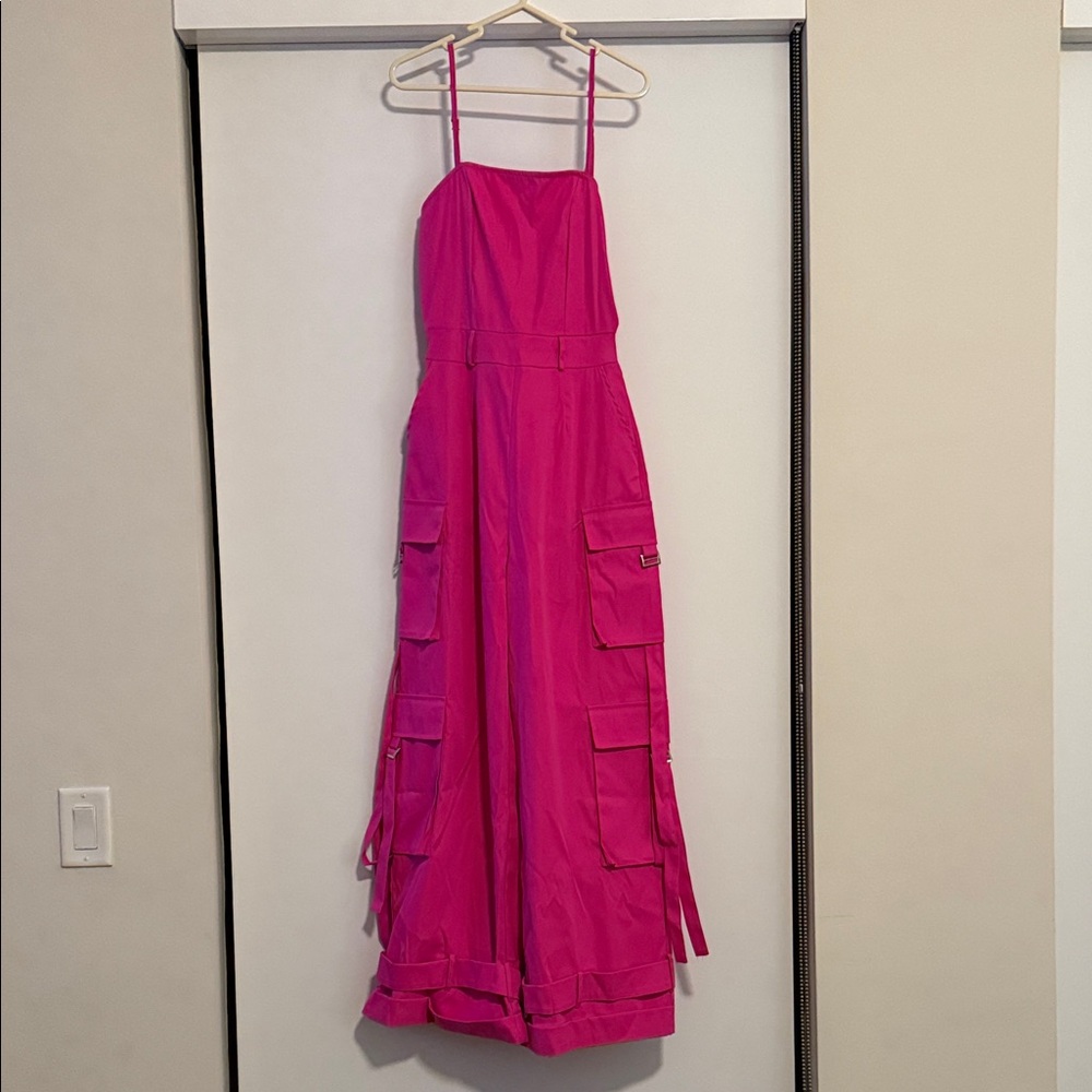 Pink Jumper with Pockets